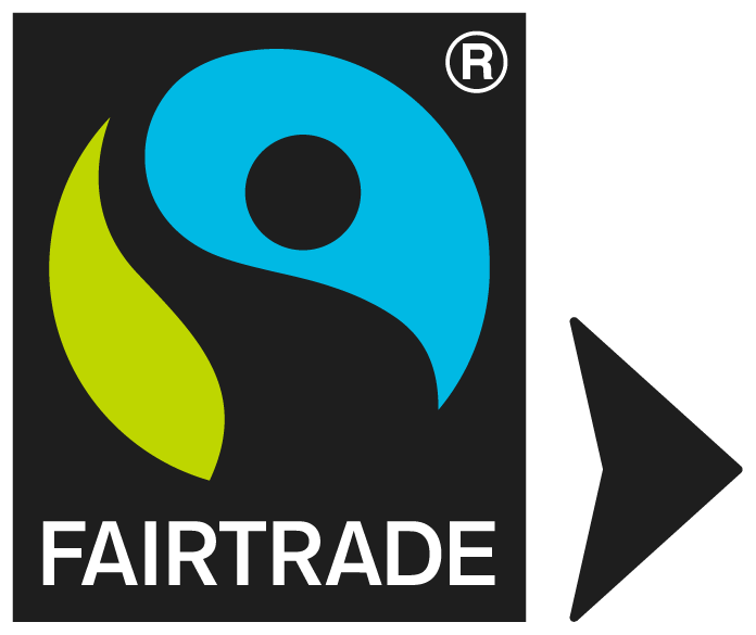 国際フェアトレード認証ラベル_Fairtrade mark_矢印付き